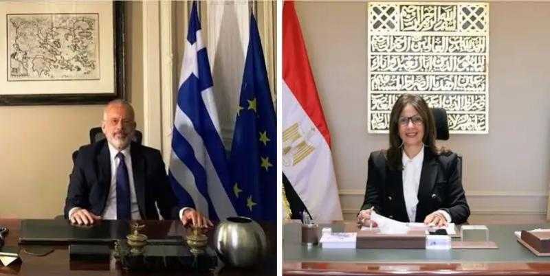 وزيرة الثقافة تشارك نيابةً عن رئيس مجلس الوزراء في احتفال سفارة اليونان بالقاهرة بالعيد الوطني لليونان