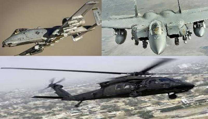 بعد تحطم إف 15 ..  و A10 .. إصابة مروحية بلاك هوك أمريكية خلال عملية بحث في أجواء إيران