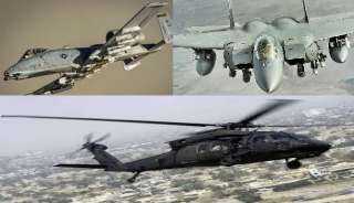 بعد تحطم إف 15 ..  و A10 .. إصابة مروحية بلاك هوك أمريكية خلال عملية بحث في أجواء إيران