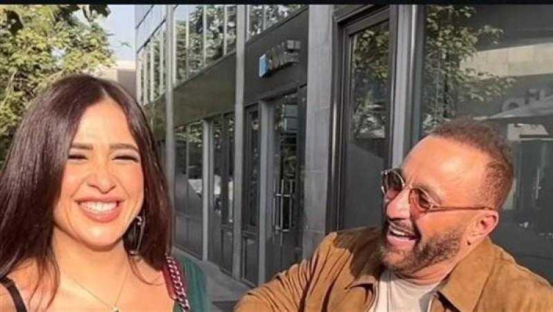 أحمد السقا وياسمين عبد العزيز يستأنفان تصوير فيلم ”خلي بالك من نفسك”