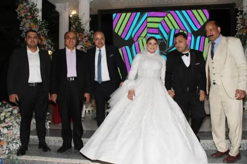 جانب من حفل زفاف نجل الصحفي الكبير احمد صقر 