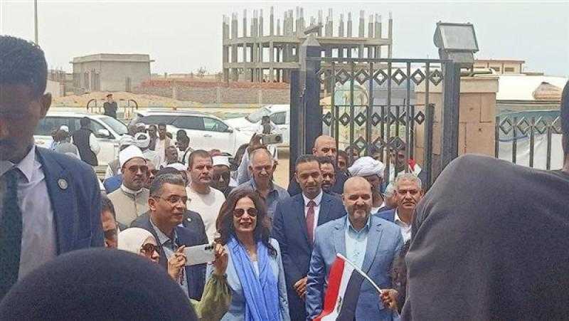 وزيرة الثقافة من شلاتين: العدالة الثقافية حق أصيل لكل مواطن