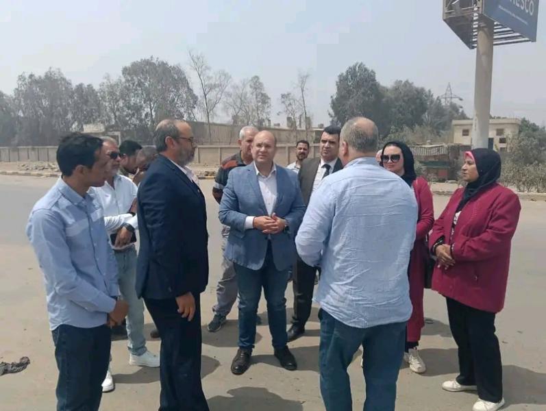 جانب من جولة نائب محافظ الجيزة 