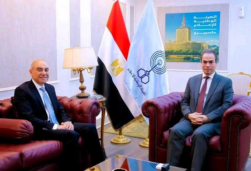 رئيس الهيئة الوطنية للإعلام يلتقي رئيس الهيئة العامة للاستعلامات