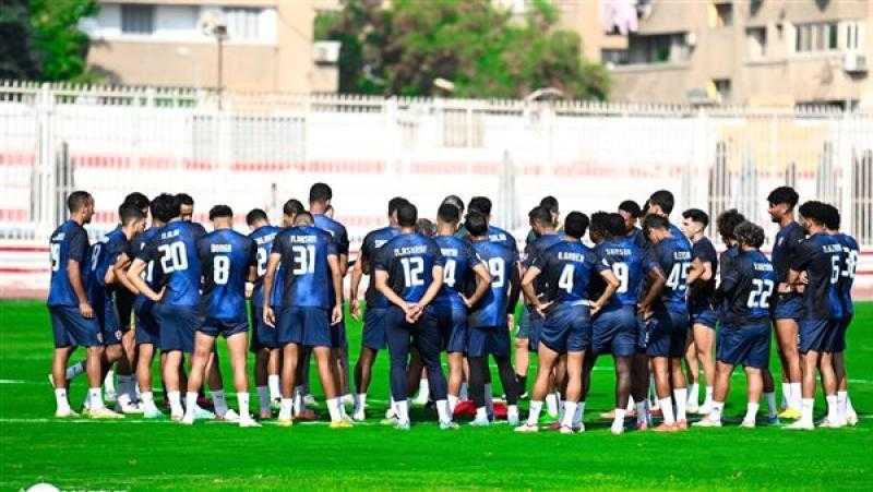 لاعبي الزمالك يواصلون الاستعداد لقمة شباب بلوزداد في كأس الكونفدرالية الإفريقية