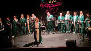 الصحبجية يشعلون حفل الربيع على مسرح قصر ثقافة الأنفوشي وتشاركهم بالغناء مطربة الاوبرا نهلة خليل