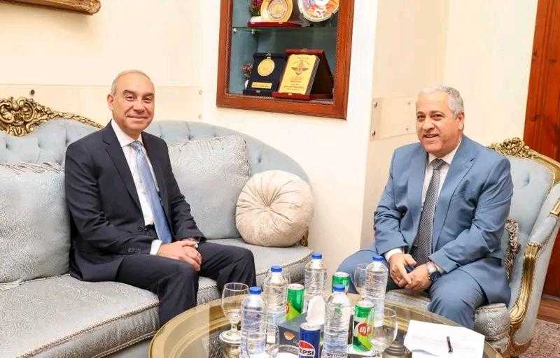 الشوربجي يلتقي رئيس الهيئة العامة للاستعلامات