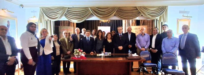 جانب من الأمسية الثقافية 