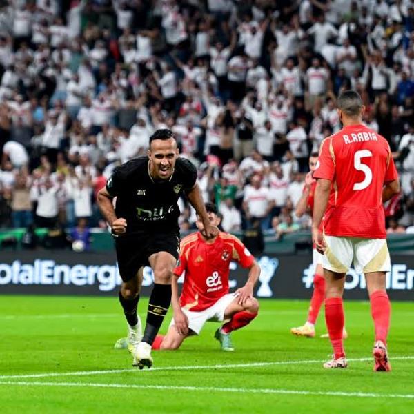 مباراة سابقة للزمالك والأهلى 