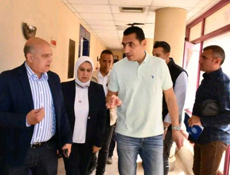 وزير الشباب والرياضة يتفقد أعمال تطوير مركز الطب الرياضي بمدينة نصر