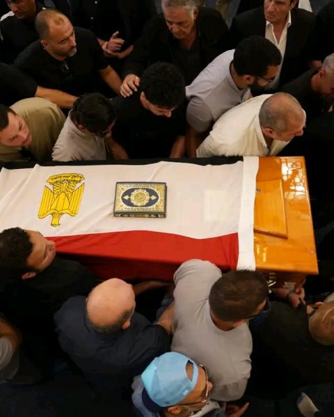 جنازة الفنان الراحل هانى شاكر 