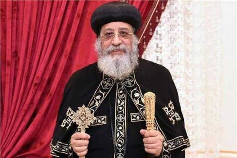 البابا تواضروس الثاني يصلي عشية عيد القديس مارمرقس بڤينيسيا