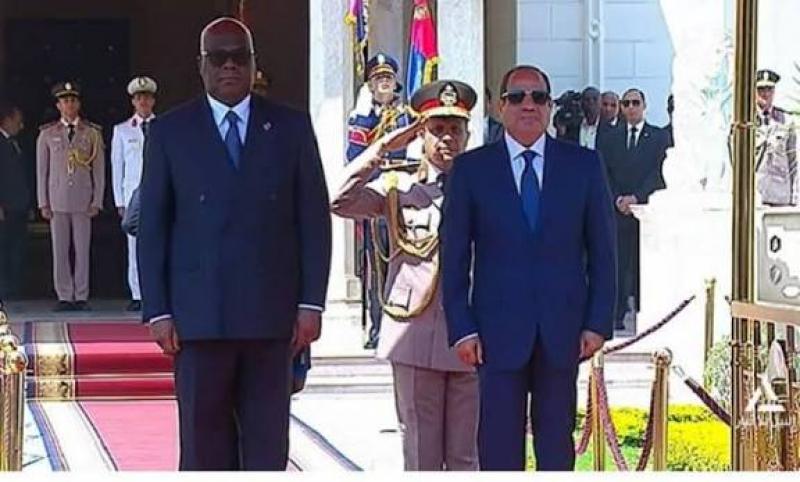 الرئيس السيسى ورئيس الكونغو الديمقراطية 