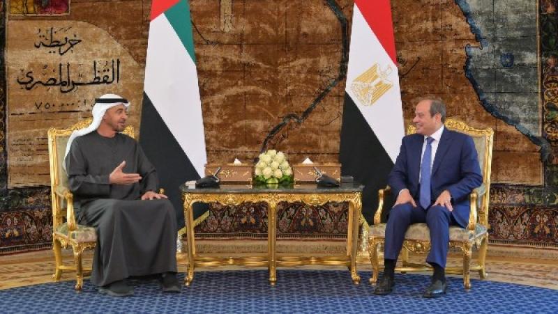 السيسي ومحمد بن زايد 