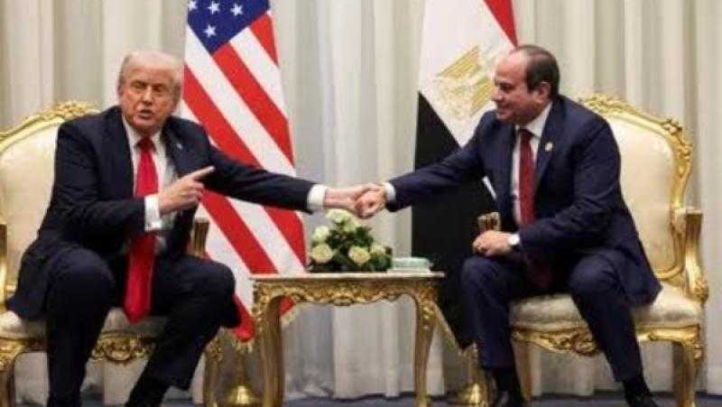 ترامب: الرئيس السيسي صديق عزيز لي.. وأدعم مصر منذ اليوم الأول لولايتي الرئاسية