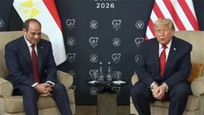 ترامب و الرئيس السيسي
