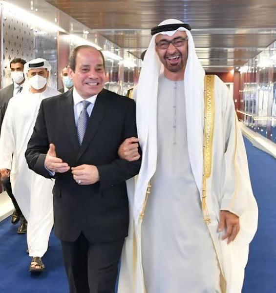 السيسي ومحمد بن زايد