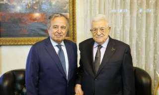 الرئيس الفلسطيني يستقبل أمين الجامعة العربية في الأردن
