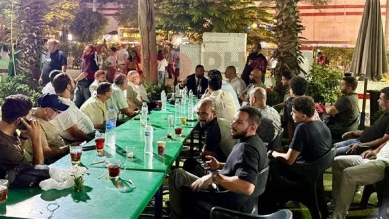 ميدو مع أعضاء الزمالك