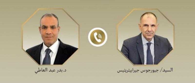 وزيرا خارجية مصر واليونان يبحثان تعزيز العلاقات الثنائية ومستجدات الأوضاع الإقليمية