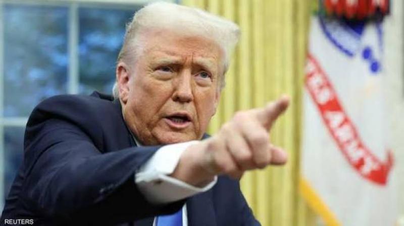 الرئيس الأمريكي، دونالد ترامب