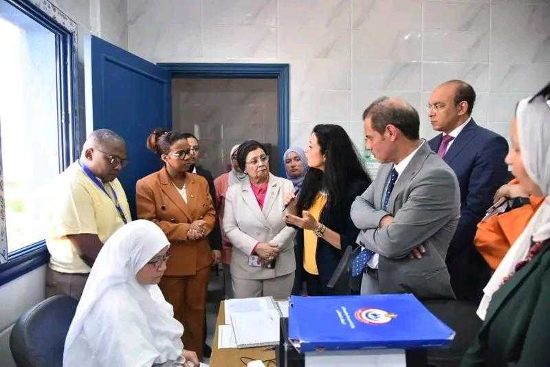 نائب وزير الصحة تستقبل وزيرة الصحة العامة بمدغشقر وتستعرض التجربة المصرية في الرعاية الصحية الأولية والتحول الرقمي