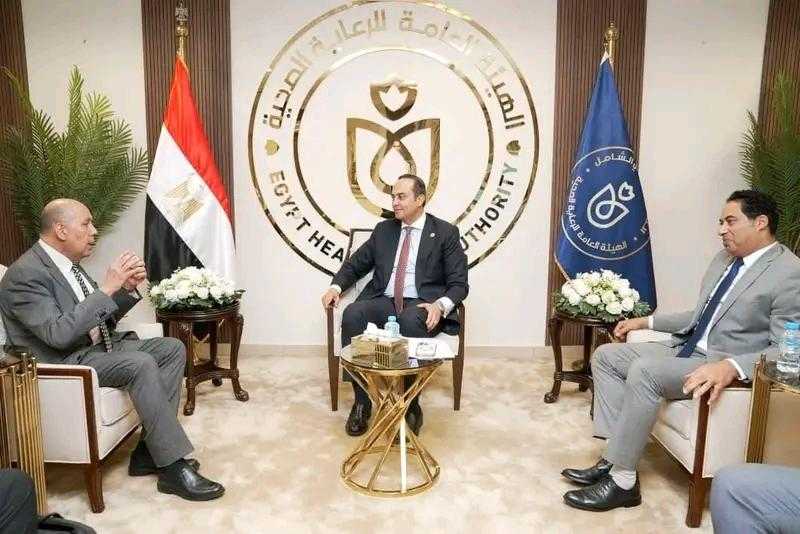 رئيس هيئة الرعاية الصحية يلتقي ممثلي شركتي Health Arena وSpecial Capital Solutions لبحث التعاون في توظيف الذكاء الاصطناعي والطب التجديدي