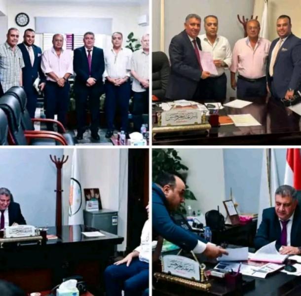  الزمالك  يتسلم ارض فرع اكتوبر