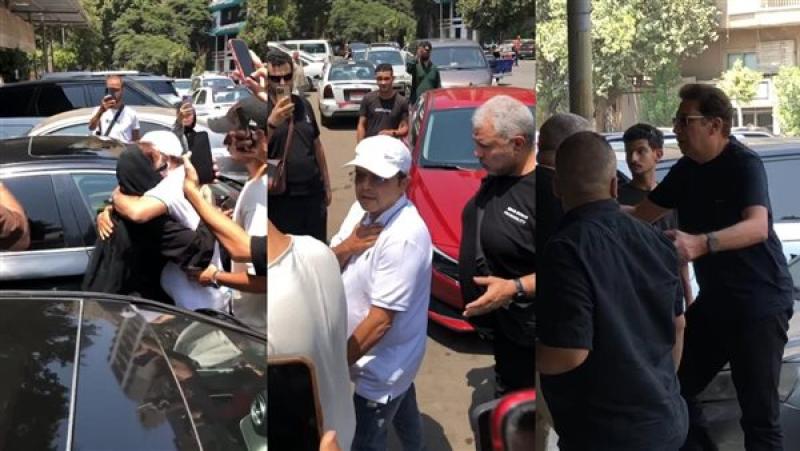 جنازة شقيق محمد هنيدي صورة لآخرين 