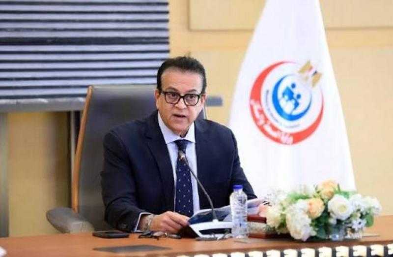 وزير الصحة يبحث معدلات تنفيذ مشروع مستشفى هليوبوليس الجديد