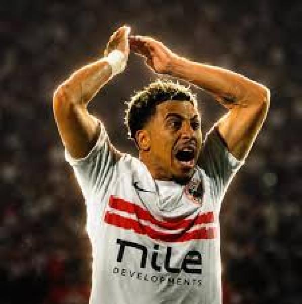 الجناح البرازيلى خوان بيزيرا لاعب الزمالك