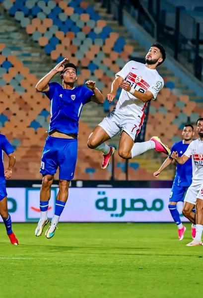 حسام أشرف يقود هجوم الزمالك 