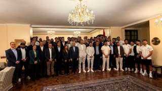 بعثة بيراميدز تلبي دعوة السفير المصري في كينيا بعد الفوز على جورماهيا