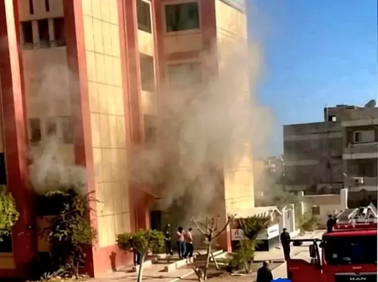 اليوم .. استئناف الدراسة بمدرسة الميناء التجريبية بالغردقة بعد توقف يومين لإزالة آثار الحريق والتأكد من سلامة المبنى