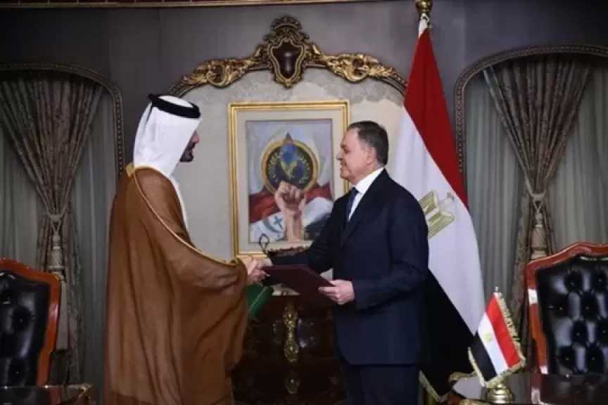 وزير الداخلية يستقبل نظيره القطري ويوقعان مذكرة تفاهم لمكافحة الجريمة