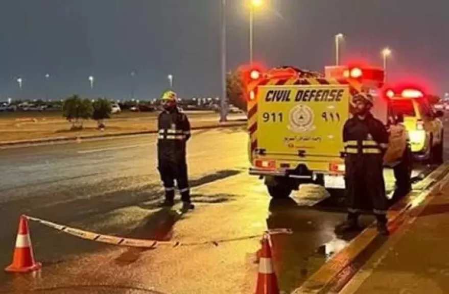 زوال الخطر عن محافظة خميس مشيط جنوبي السعودية 