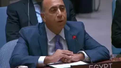 مندوب مصر أمام مجلس الأمن: السودان يشهد كارثة إنسانية وتهديدا لوحدته واستقراره