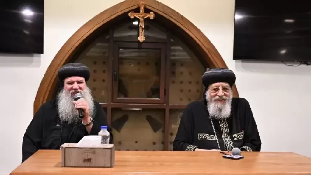 البابا تواضروس و الأنبا سيداروس