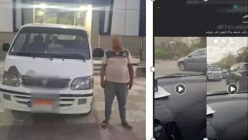 بعد تداول فيديوهات الواقعة.. ضبط سائق ميكروباص سار عكس الاتجاه بأكتوبر