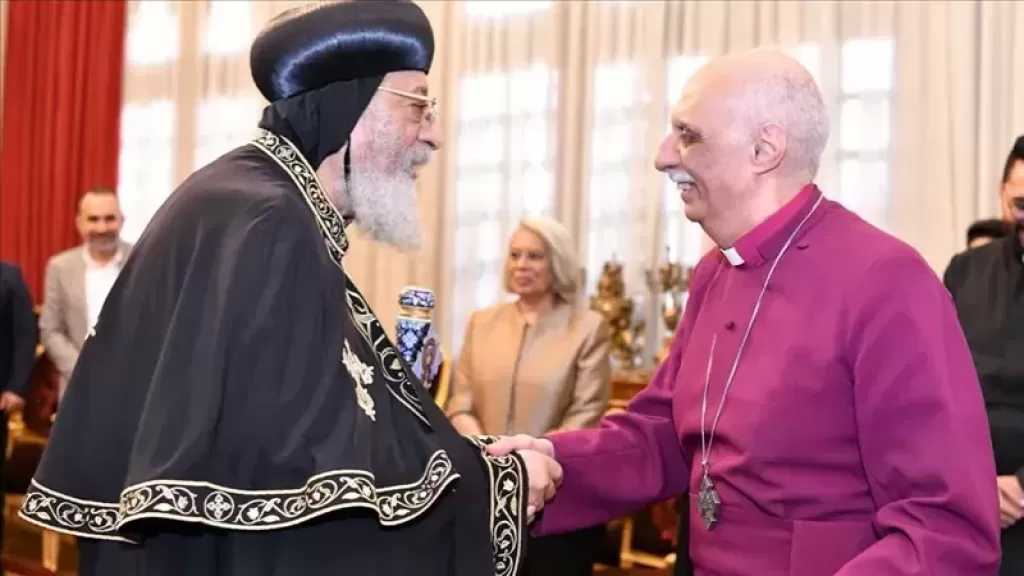 البابا تواضروس الثاني يستقبل رئيس الكنيسة الأسقفية لبحث مشروع الكتاب المقدس بلغة الإشارة
